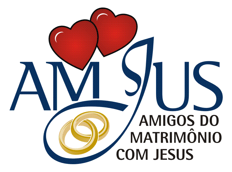 Logomarca Grupo AMJUS — Amigos do Matrimônio com Jesus